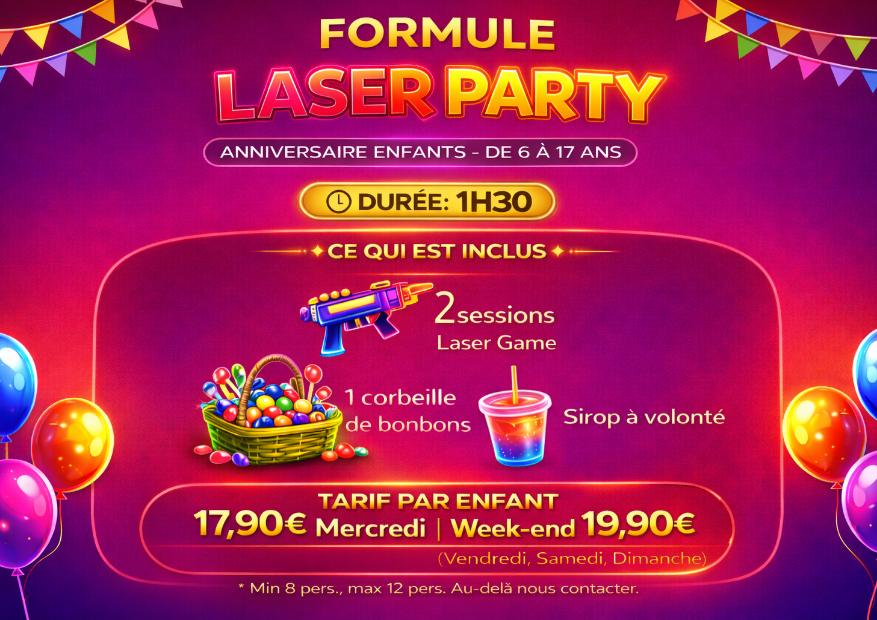 laser party